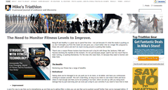 Desktop Screenshot of mikestriathlon.com